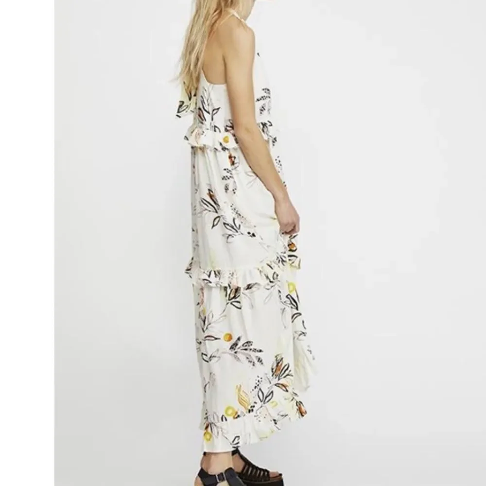 NWT Free People Anita Printed Maxi Dress